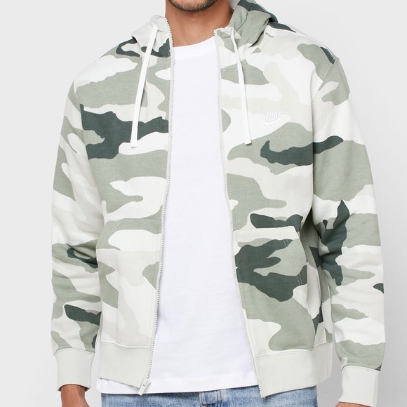 nike camouflage sweater